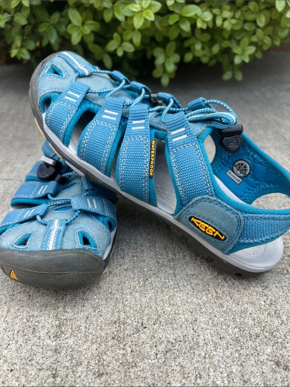 Keen Kids Teal Blue Closed-Toe Sport Sandals